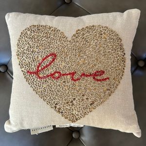 Pottery Barn Love Pillow
